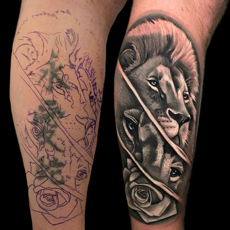 Cover-up tattoo — ls Tattoo Studio Tattoo Studio